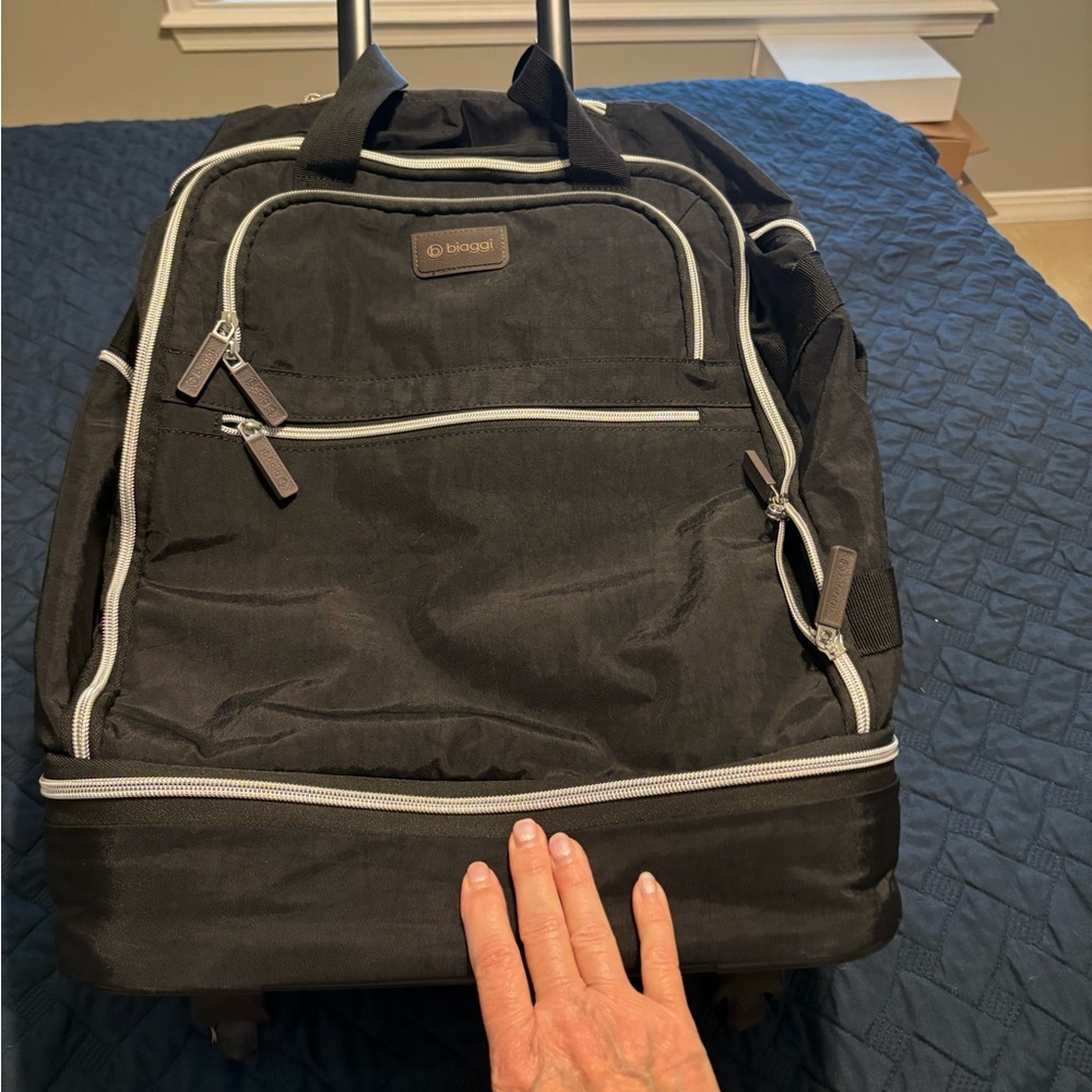 Biaggi rolling backpack luggage
